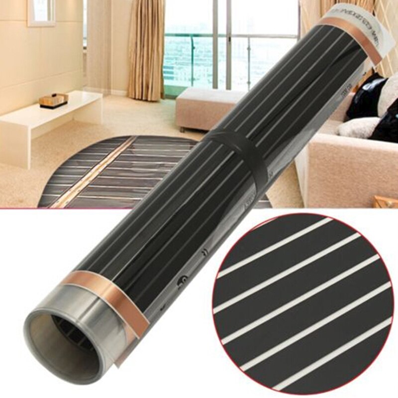 50cm*4m Electric Heating Film Infrared Underfloor Foil Warming Mat 220V 220W Floor Heating Systems & Parts Living Room Warm Mat
