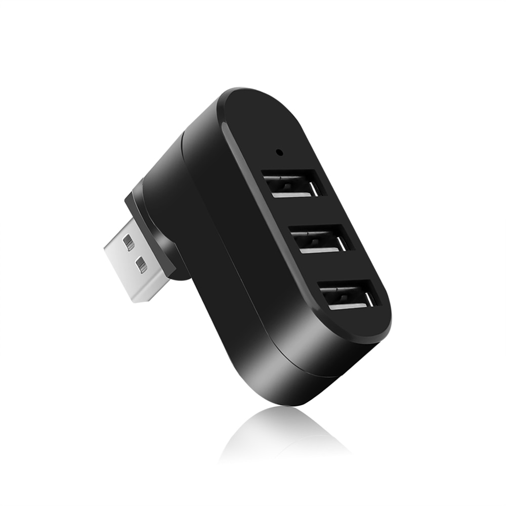 3 USB Hubs Usb Hub 2.0 3 Ports USB 2.0 Mini Rotate... – Grandado