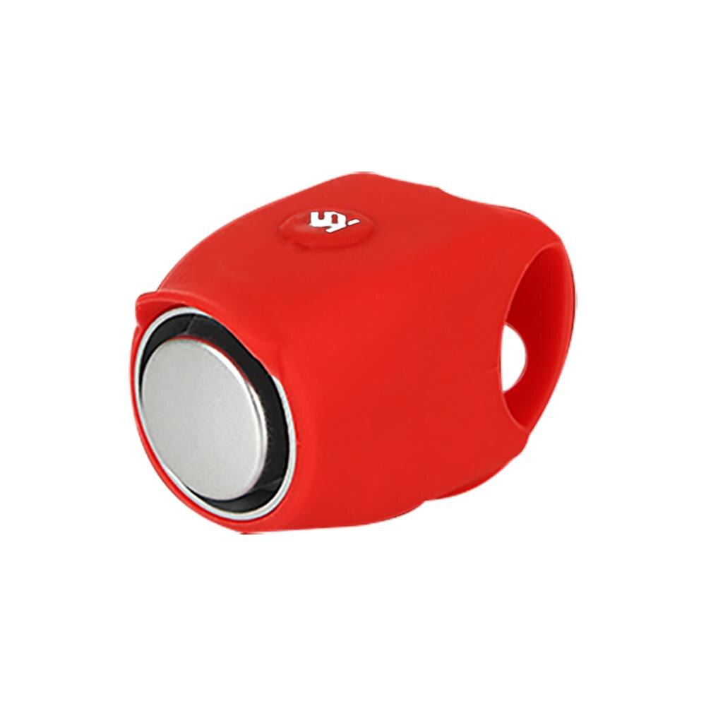 Elektrische Fietsen Bell 120 Db Hoorn Regendicht Mtb Fietsstuur Silicagel Shell Ring Fietsbel Fietsaccessoires: red