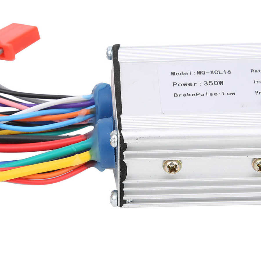 Controller 24V/36V 350W Electric Bike Brushless Controller Digital Display Throttle Handle with Lock