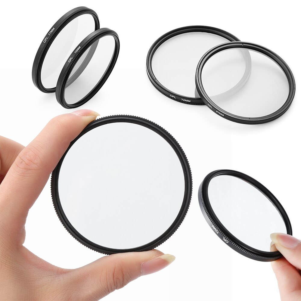 Camera Filter a Polarizing Filter 37mm/49mm/52mm/55mm/58mm/62mm/67mm/72mm/77mm/82mm CPL Filter For Canon Nikon DSLR Camera Lens