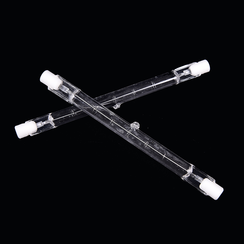 1pc 118mm r7s Halogens chein werfer Halogenlampe r7s Lampen 300w 220v-240v Halogenlampe Wolfram filament doppel endig linear
