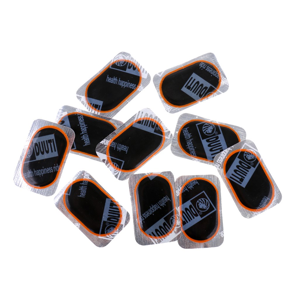 10 Stuks 32X50 Mm Zelfklevende Ovale Patches Voor Motor Fiets Band Band Binnenband Bandenreparatieset kit