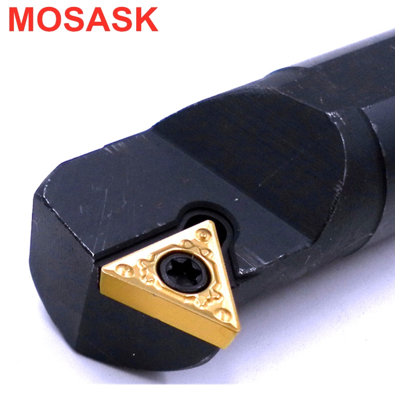 MOSASK S08K-STWCR09 Machining Carbide Insert STWCR Internal Toolholders Boring Cutter CNC Lathe Inner Hole Turning Tools