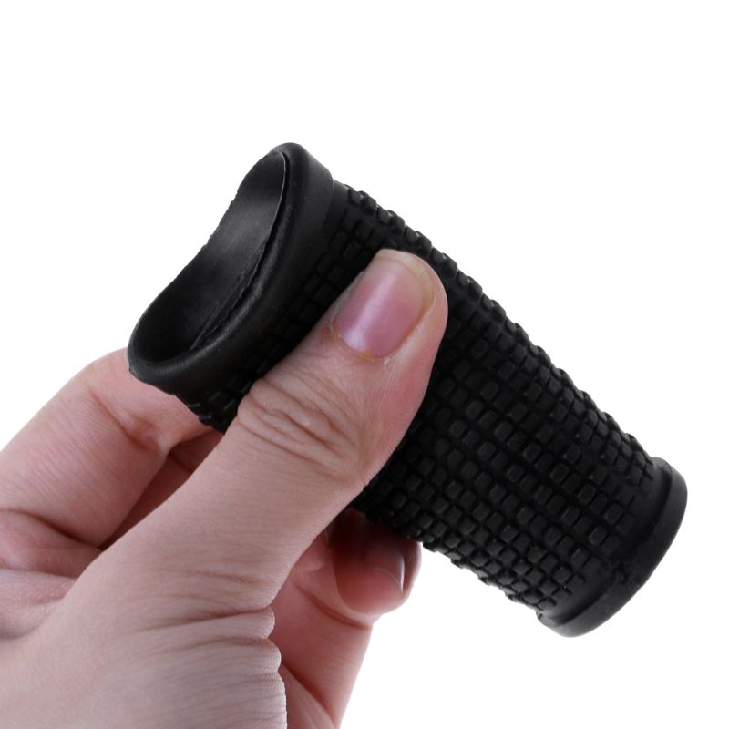 2 st cykelhandtag kort handtag gummi halkfri cykel moped cykel delar