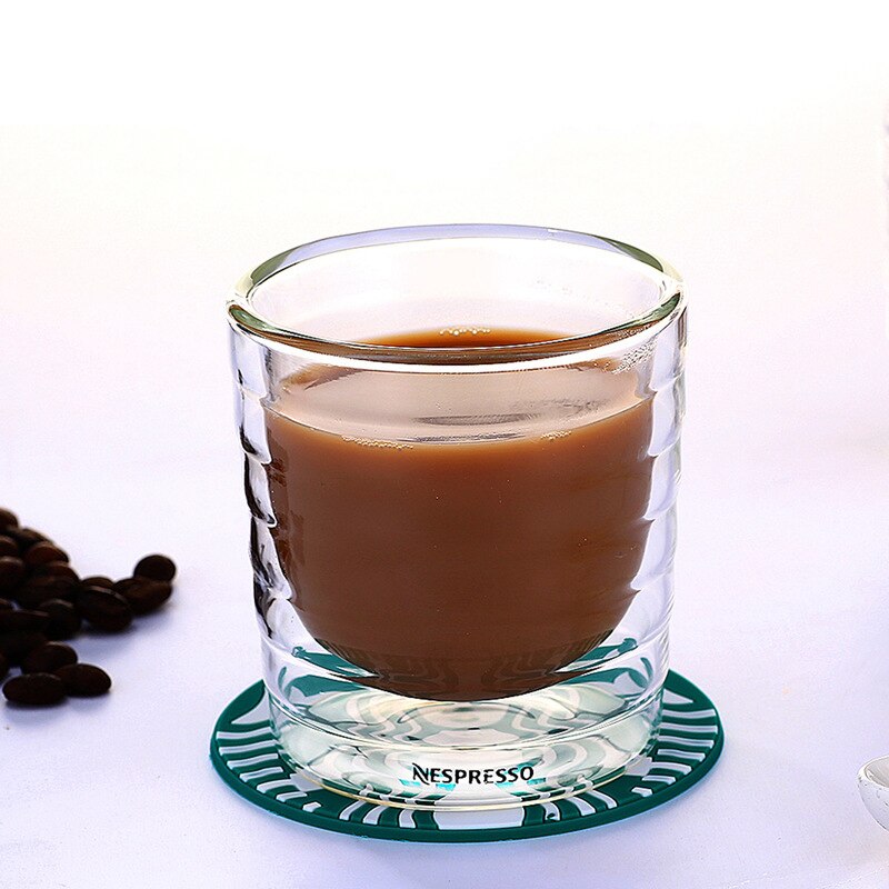 1 stk nespresso dobbeltvægs kaffeglas krus kop efter te drikke kop 85ml 150ml 350ml