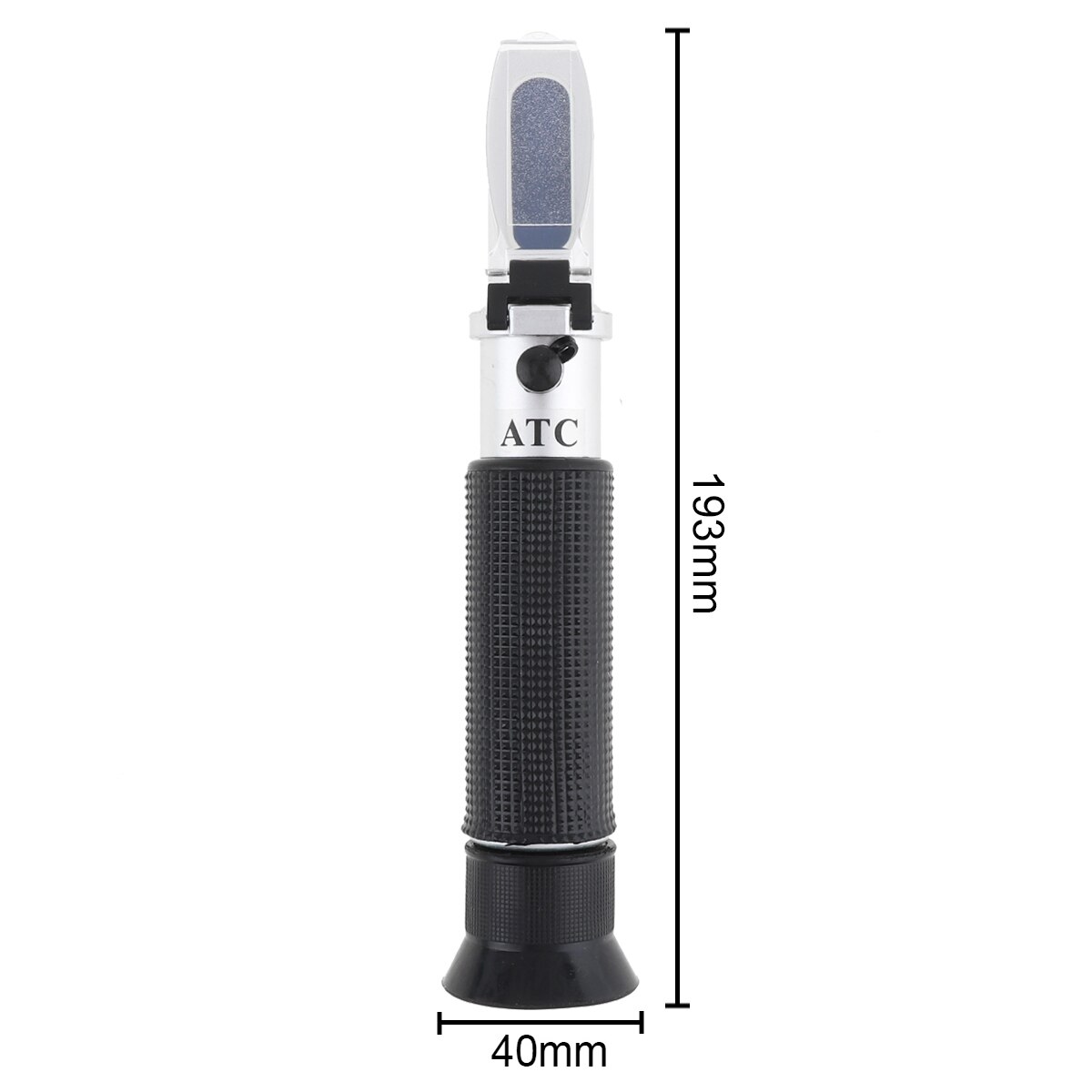 Handheld Adjustable Specific Gravity Refractometer 0-12g/ml 1.335~1.360nd 1.000~1.050sg Pipet Mini Screw Driver Manual Focusing