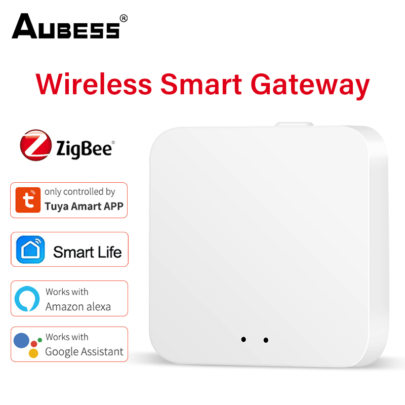 Tuya ZigBee 3,0 Smart Hub Wireless Gateway Brücke APP Stimme Fernbedienung Arbeitet Mit Alexa Smart Leben Google Home Assistent