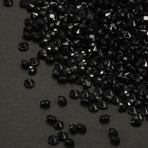 5000PCS 4.5mm Wedding Decoration Crafts Diamond Confetti Table Scatters Crystal Centerpiece Events Party Festive Supplies: black