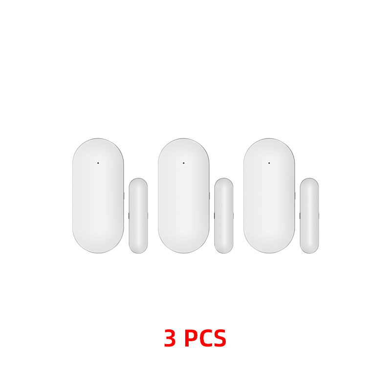 Sensor de ventana de puerta magnético inalámbrico PB68R, 433MHz, para sistema de alarma de seguridad para el hogar, Kits de alarma antirrobo, bajo consumo de energía TUYA: Verde
