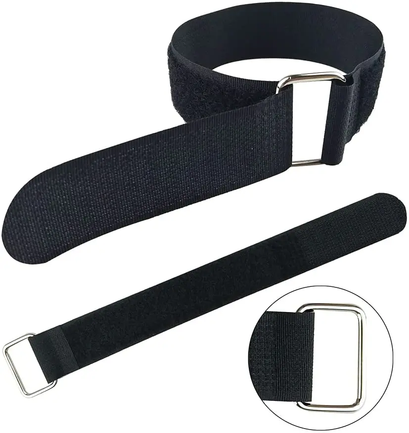 5 Stuks Herbruikbare Metalen Gesp Haak Lus Band Kabelbinders Model Bandjes Draad Stok Gesp Riem Bundel Tie Haak Lus sluiting Tape