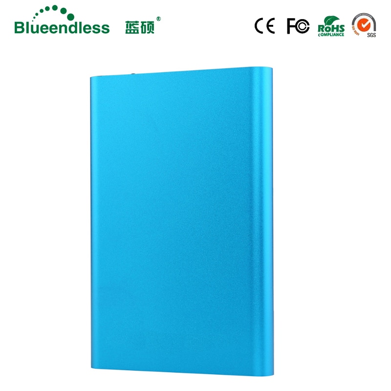 Blueendless 250G Portable Hard Drive Internal HDD 2.5 Sata to USB 3.0 HDD Caddy Aluminum Multi-color HDD Enclosure Metal Item