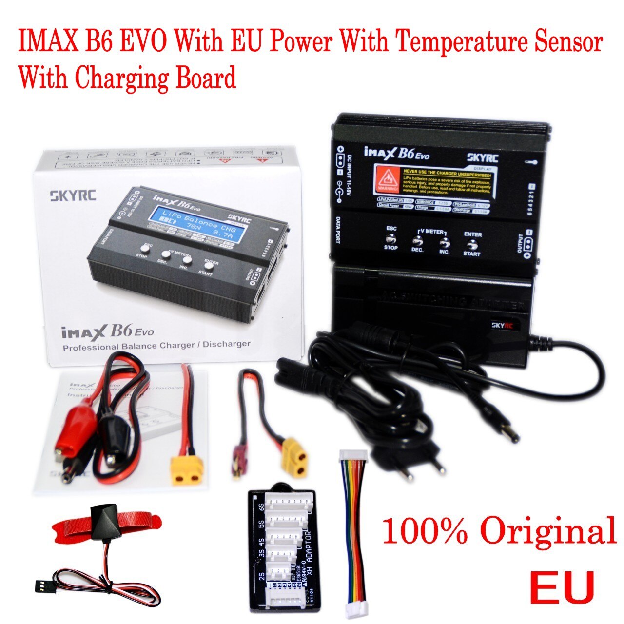 Original SKYRC IMAX B6 EVO 6A 60W Balance Charger Discharger Battery Charger For NiMH NiCD LiHV NiCd PB Li-ion XT60