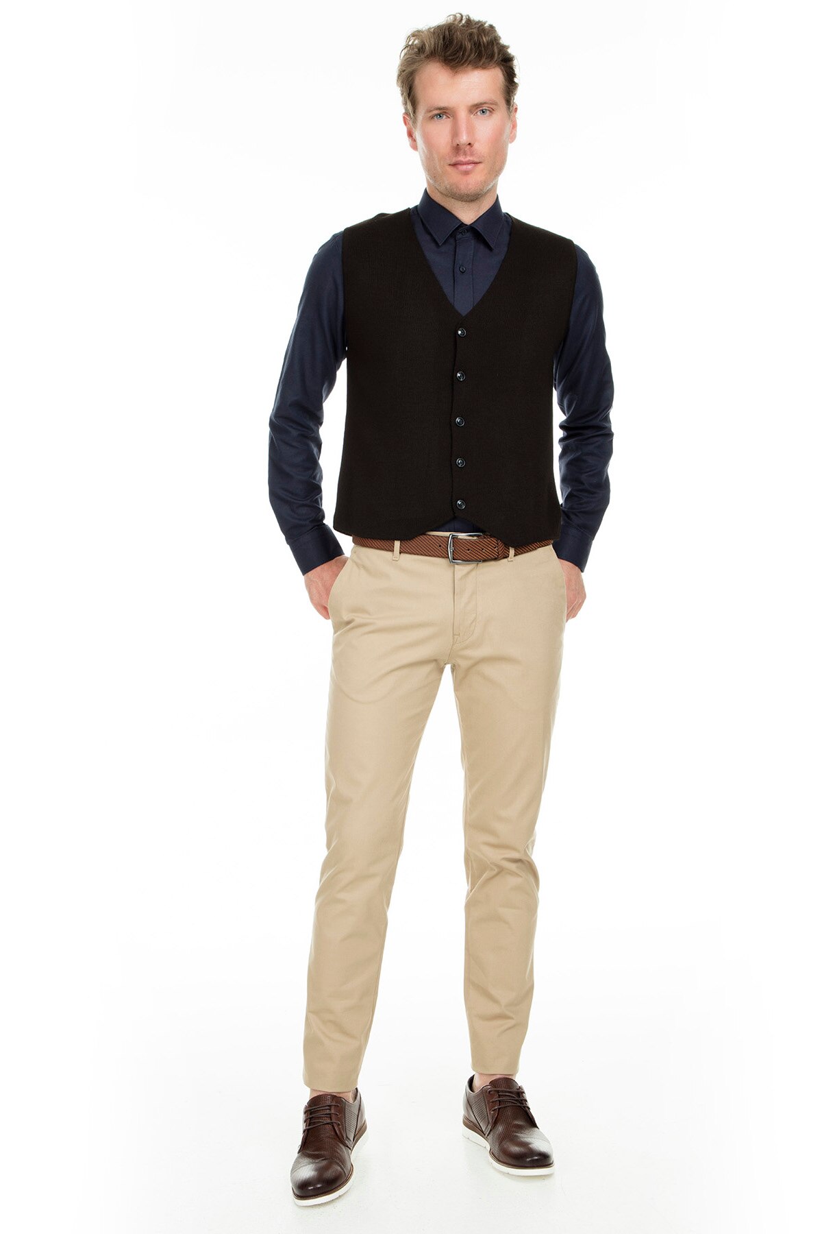 Buratti Chaleco de hombre 430YEDUZ