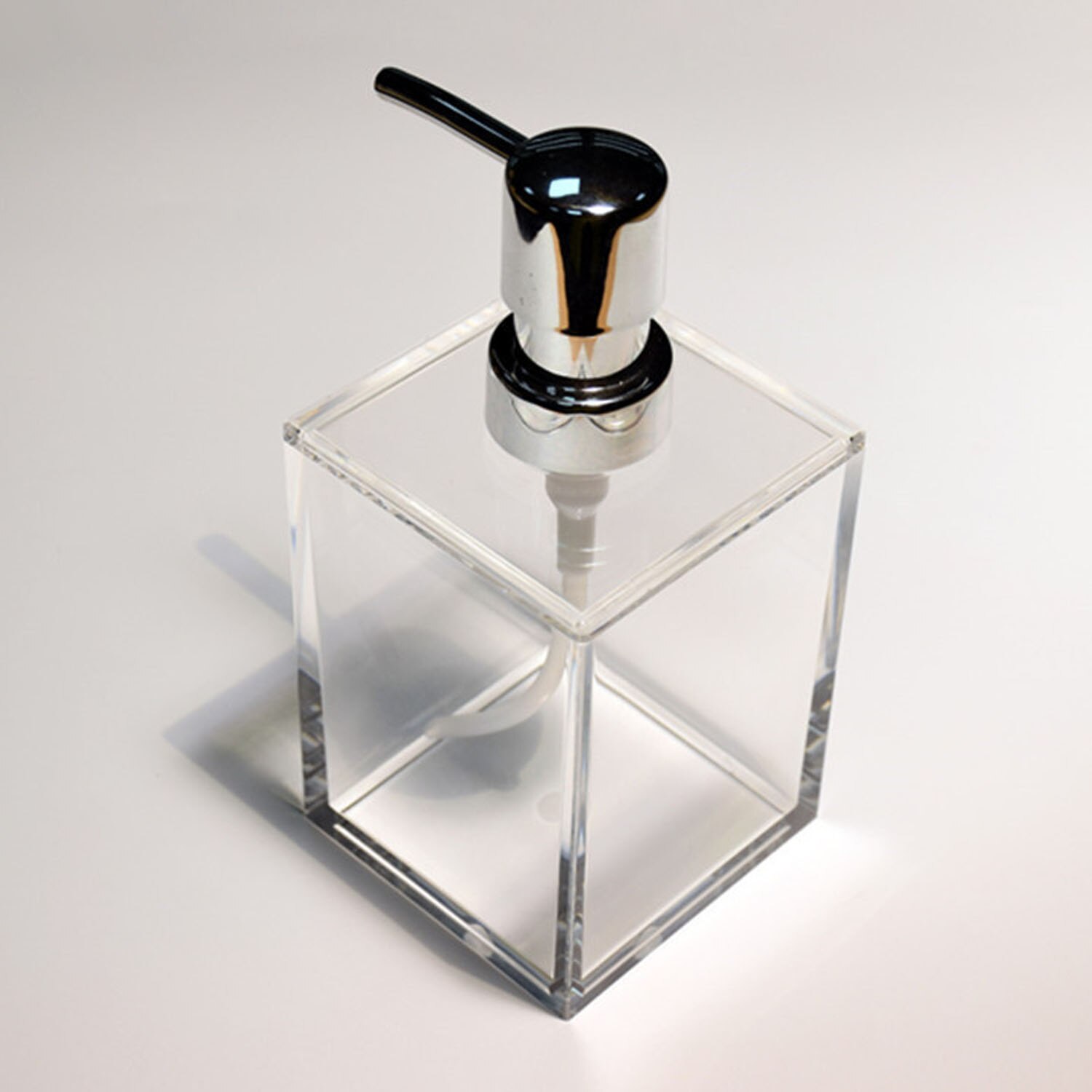 400ml tvål skumpump flaska tom fyrkantig skum flaska akryl klar hand tvål dispenser flytande schampo gel skum pump dispenser