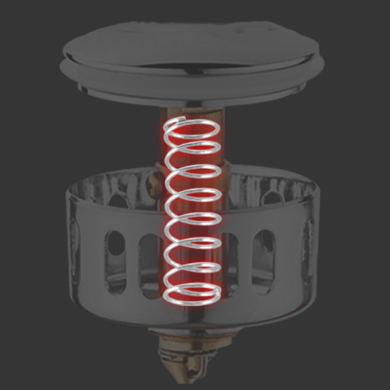 Filtro de desagüe Universal para lavabo, tapón de desagüe para lavabo