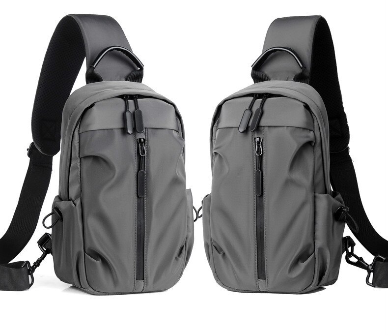 Multifunctionele Crossbody Tas Voor Heren Schouder Messenger Bags Mannelijke Waterdichte Korte Trip Borst Bag Pack Portemonnees Handtassen