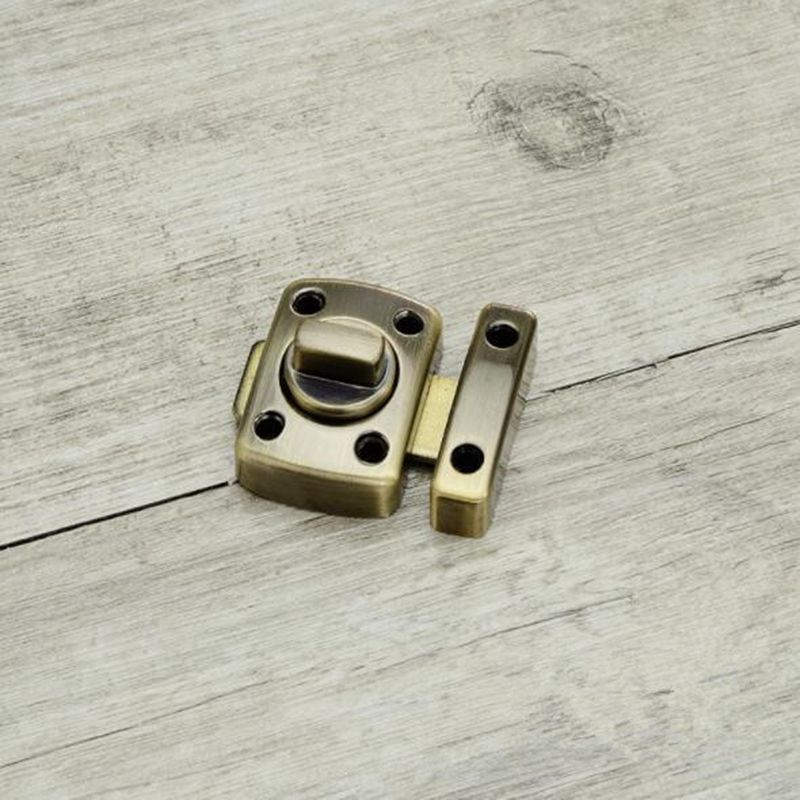 Universal Door Latch Gate Latch Security Sliding Door Lock Door Bolt Zinc Alloy With Screws Lock Pull Cabinet Latch ZXY9883: Bronze