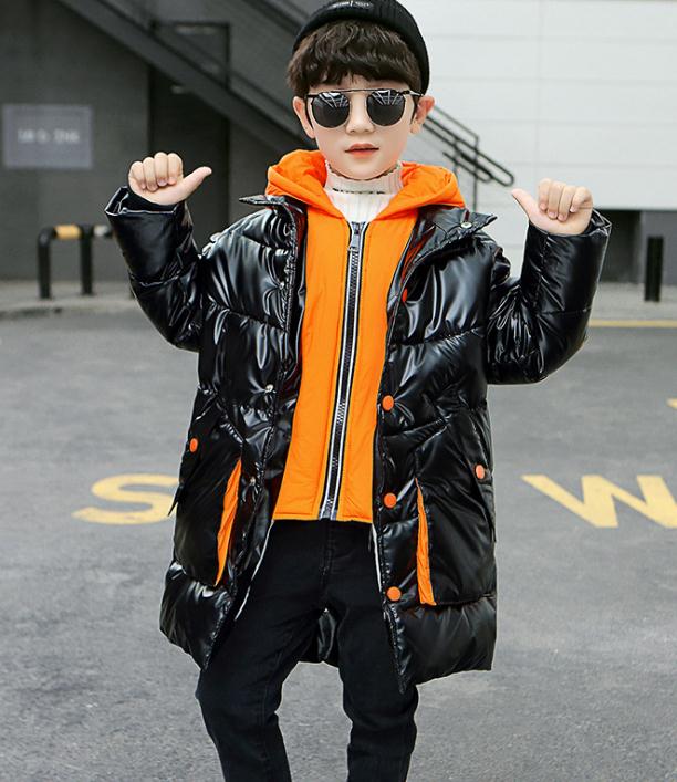 Kids Winter Long Style Jacket Coat For Boys – Vicedeal