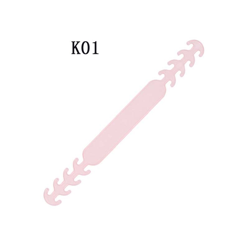 Gancho de sujeción para mascarilla, 5 uds., gancho de sujeción para mascarillas, ajustable, Multicolor, varias opciones: k01 pink