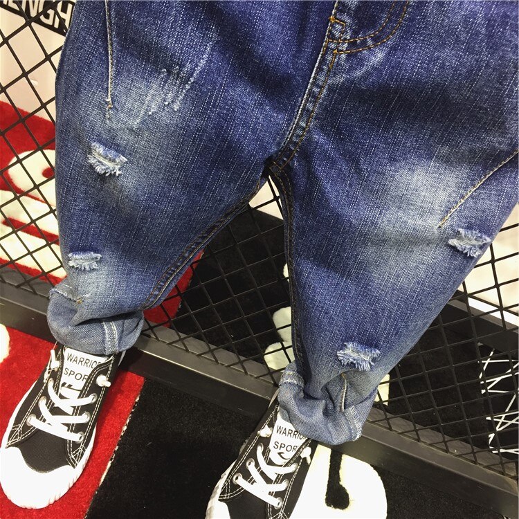 Mode Jongens Denim Jeans Kids Jongens Katoenen Broek Kinderen Broek Casual Jongens Broek Kleding 2-6 Jaar