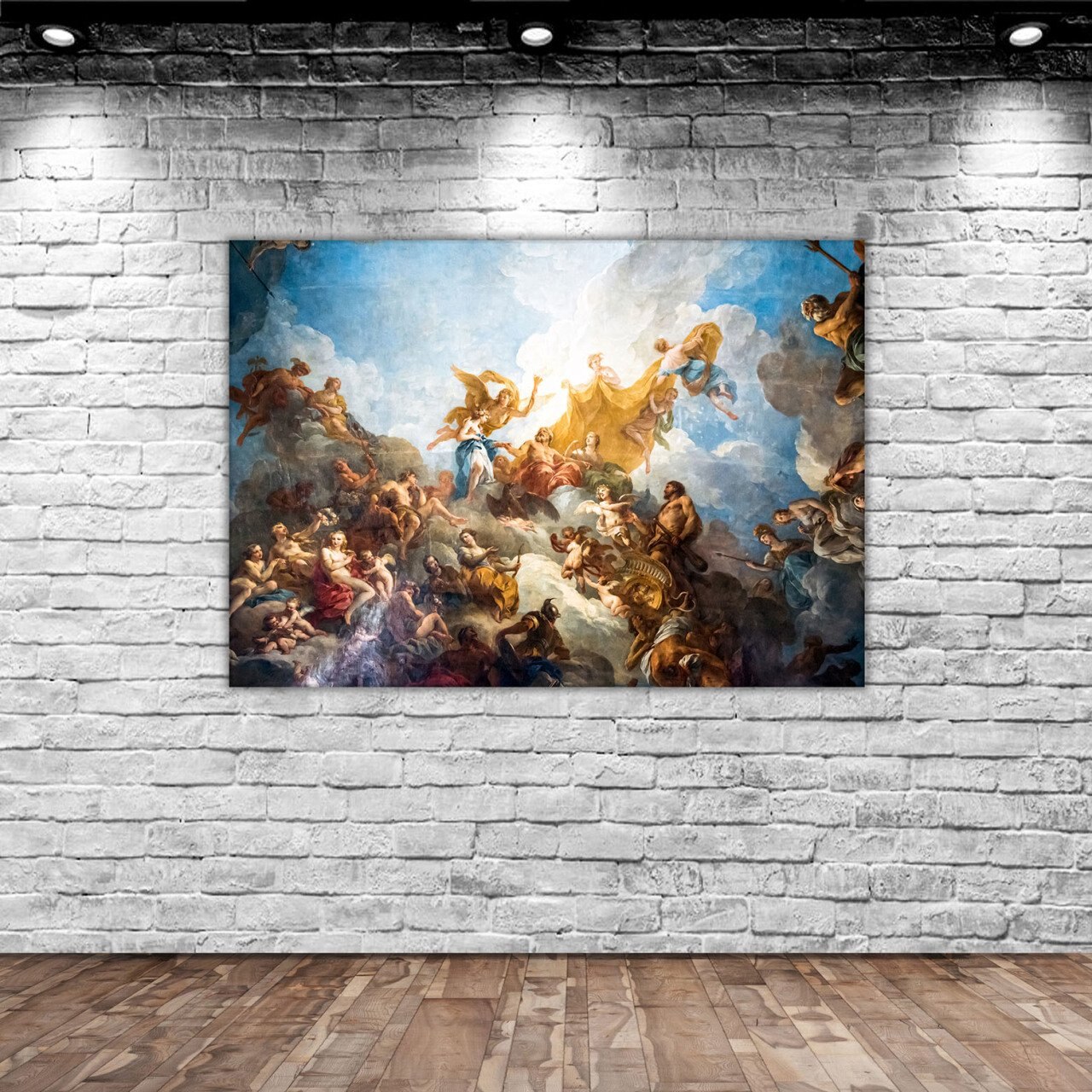 Bk Thuis Versailles Parijs Frankrijk Canvas Tafel 50x70cm-1