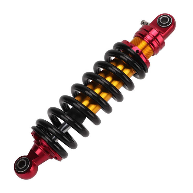 Shock Strut Shock Absorber Strong High Strength Metal Rustproof Anti Vibration Red Golden for SUVs for ATVs for