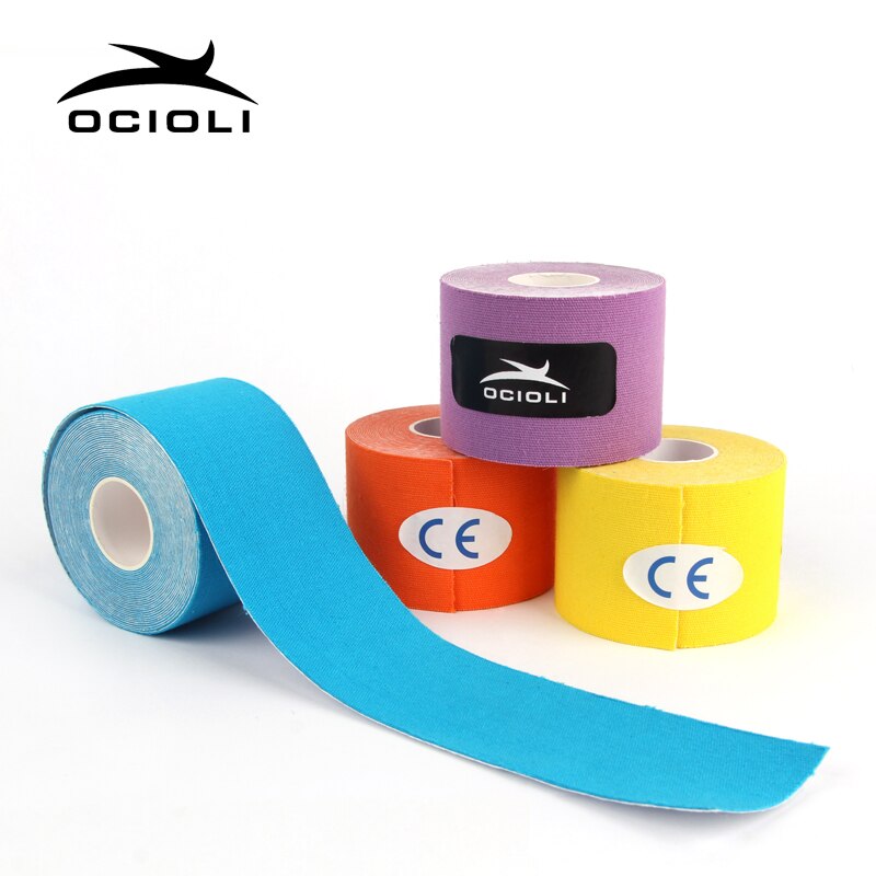 Kinesiologie Tape Baumwolle Elastic Band Fitness Kinesiologie Band Sport Band Basketball Unterstützung Pflege Knie Bandage
