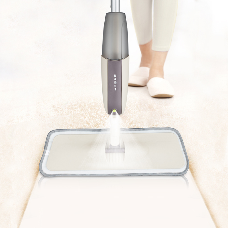 Vloer Mop Met Herbruikbare Microfiber Pads 360 Graden Spray Platte Mop Handvat Mop Voor Thuis Keuken Houten Vloer Keramische Tegels schoonmaken