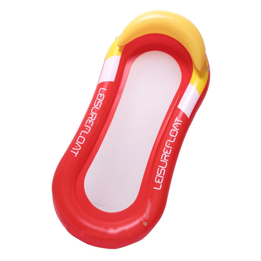Tragbare Aufblasbare Bett Aufblasbare Floß Spielzeug Spiel PVC 155 75cm Erhalten Komfortable Wasser Spaß Netz Liegen Bett Spielzeug Art Erwachsene: verrotten