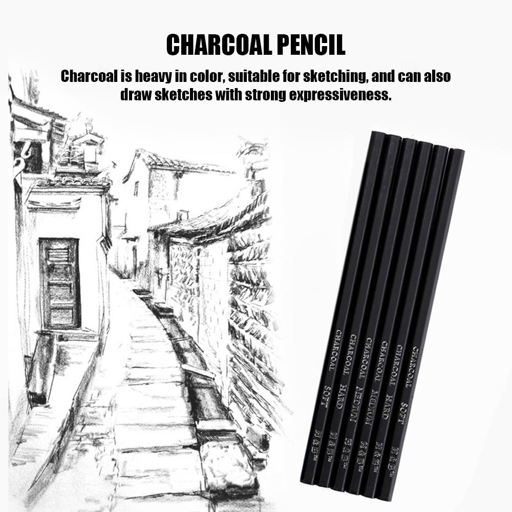 60 stk bærbar skitse blyant sæt skitse blyant male værktøj sæt graffiti kunstner kunsthåndværk kunst forsyninger tegning