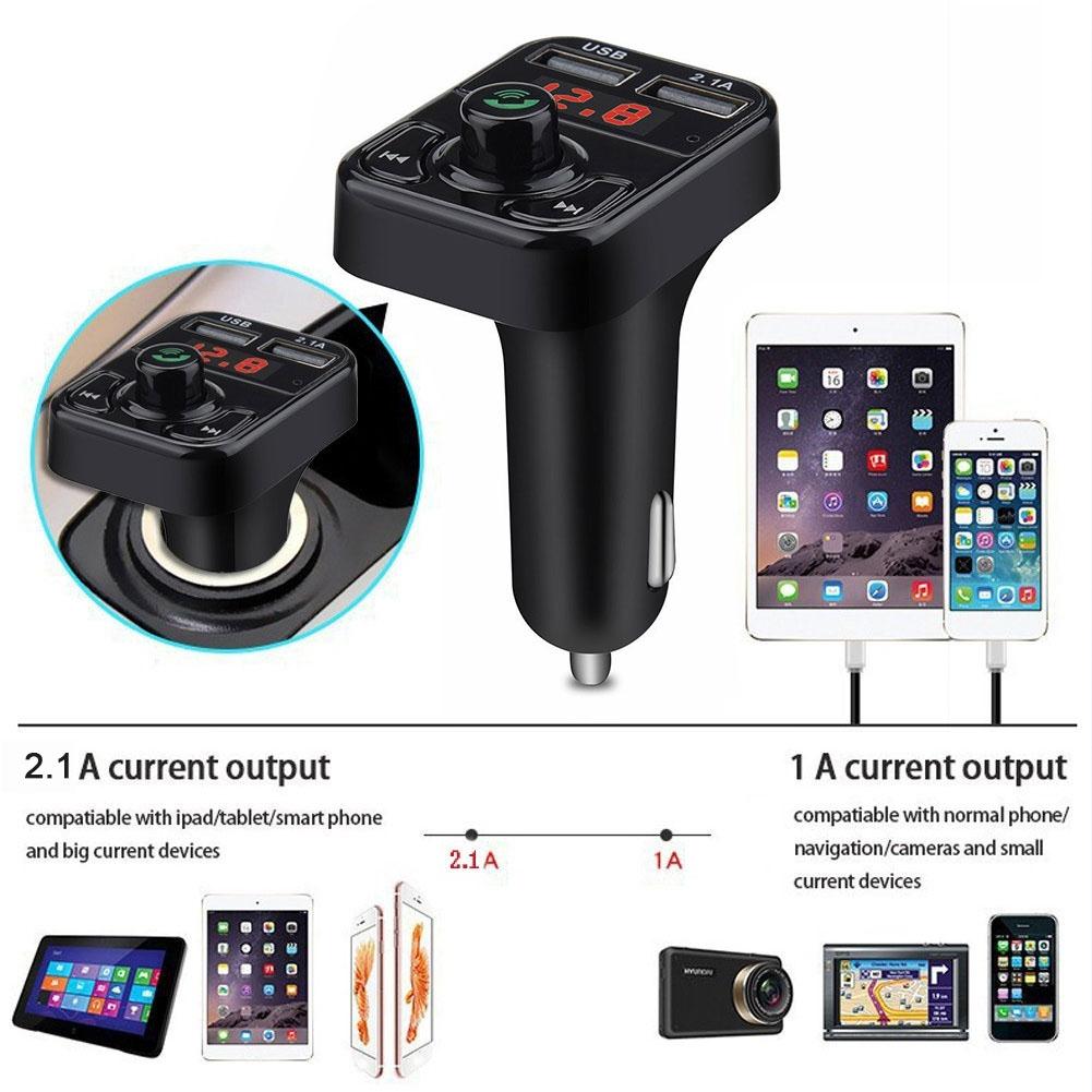 Universele Fm-zender MP3 Bluetooth Ontvanger Aux Stereo Auto Auto Fm-zender Draadloze Radio Adapter Fm Adapter