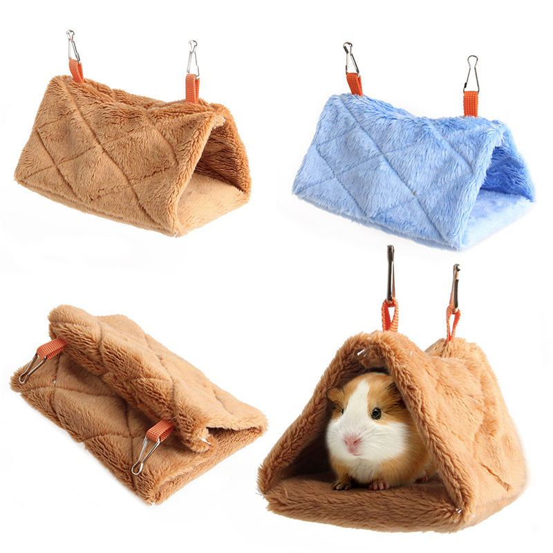 Casa colgante para mascotas, cama hamaca de algodón, Nesters, casa , tienda de campaña para pájaros, hámster, ardilla, animales pequeños