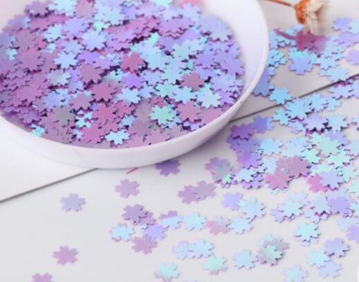 Zeepje glitter - afgewerkt met droogbloemen en naamsticker - Het