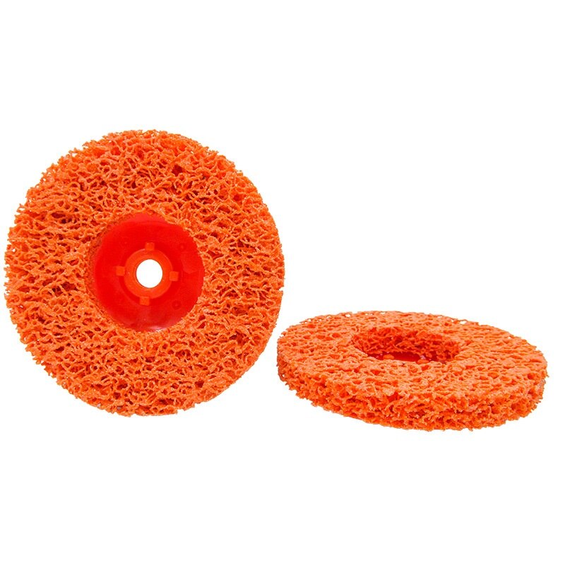 Chain Grinder Clean and Strip Disc Sanding Disc Clean Grinding коралловый диск шлифовальный диск по бетону круг 100/115/125мм: 125 x 22 / Orange 1pcs