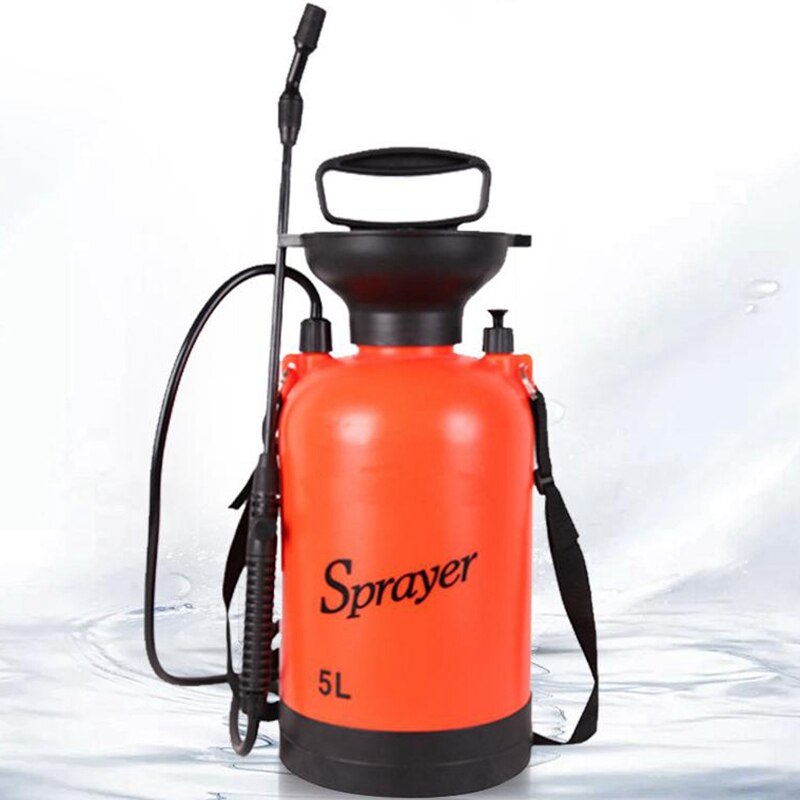 Portable Hand Pressure Sprayer 5L Sprayer Is Used for Garden, Car Wash, Public Health Disinfection Spray