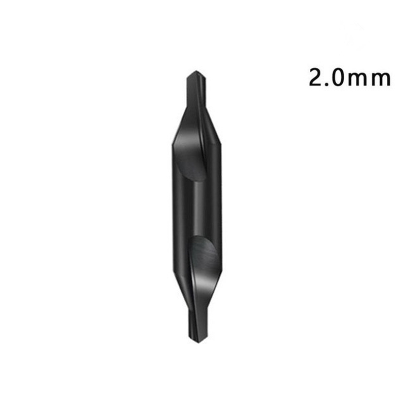 1.0-8mm højhastighedsstål centerbor forsænket metalbearbejdning spiralstilling hulbore hulskærer bore håndværktøj: 2mm