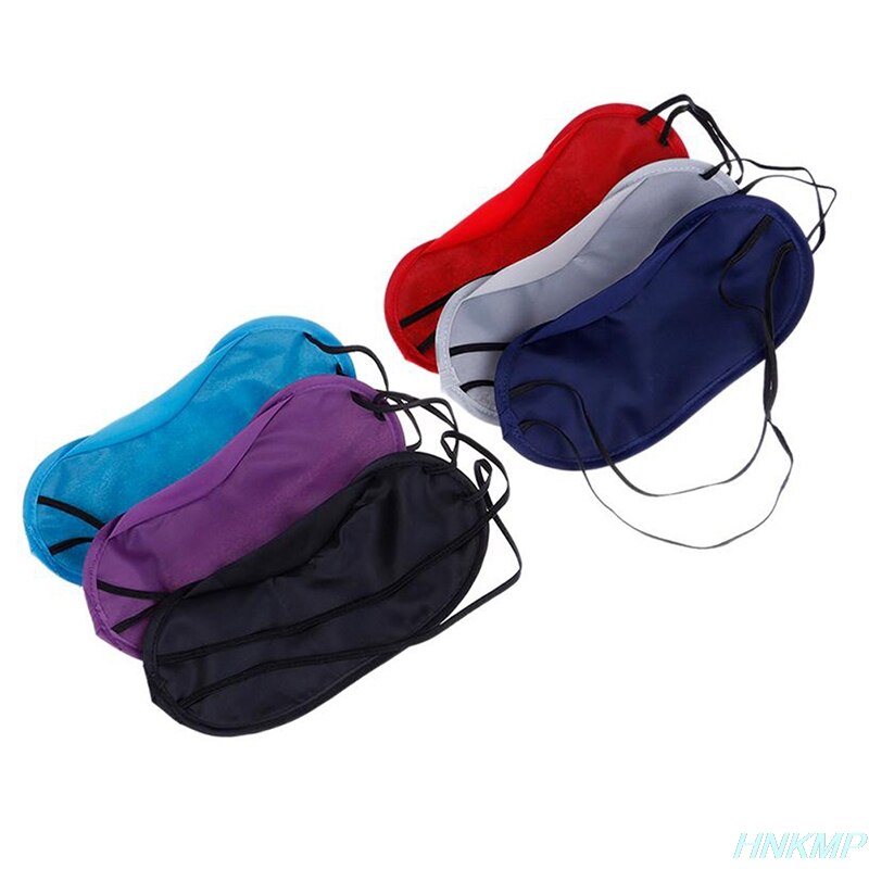 1pc Cute Eye Aid Travel Rest Eye Cover Sleeping Mask Aviation Sleep Mask Unisex Portable Elastic Bandage Eye Masks