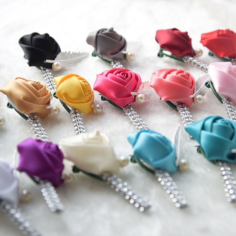 Kyunovia Blume Revers Pin Mens Hochzeit Blume Im Knopfloch Handgemachte Hochzeit Brosche Blume Im Knopfloch Knopfloch Grooms Boutonnieres FE55
