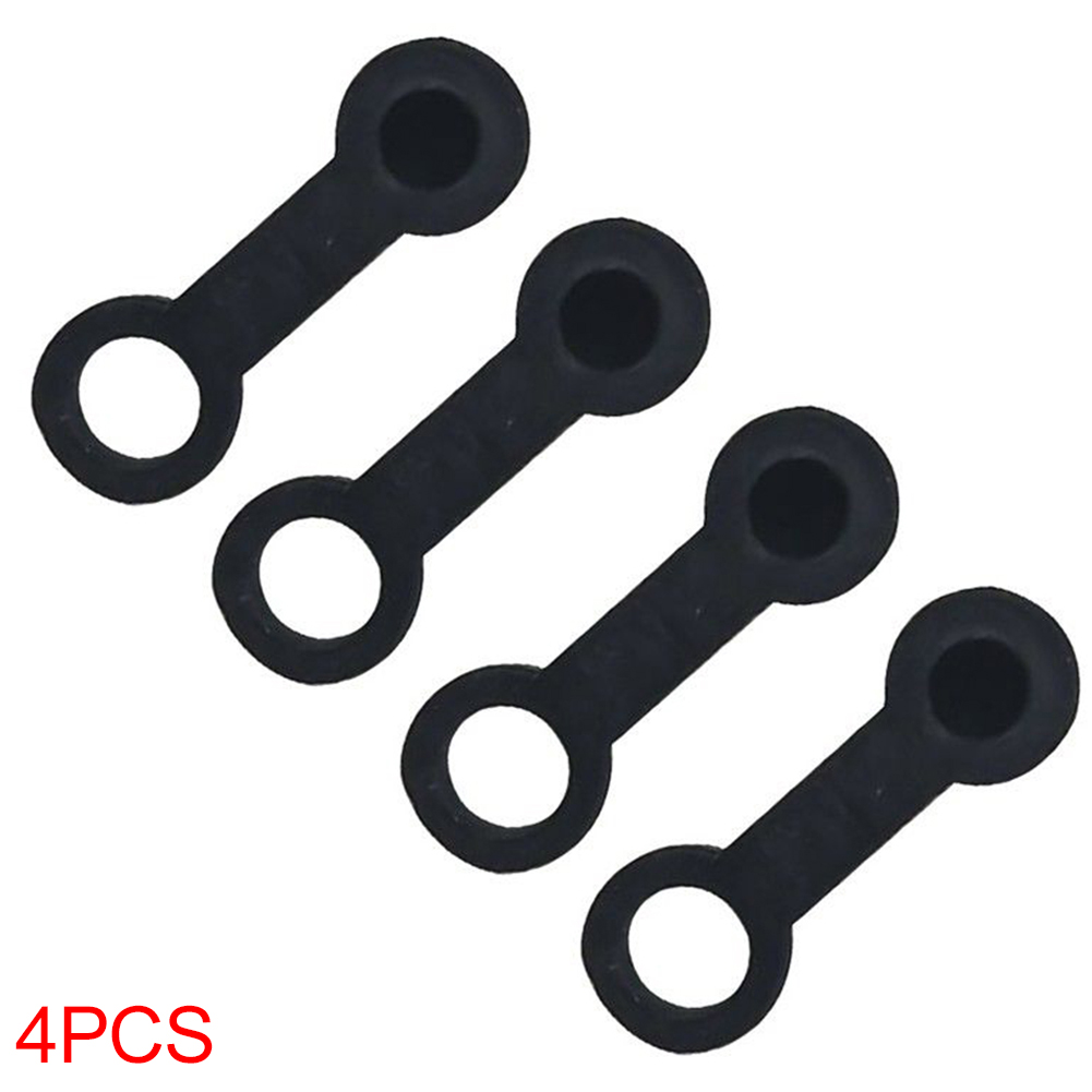 4x Gummihette for Bremse Luftenippel - Universal 8mm for Biler og Motorsykler