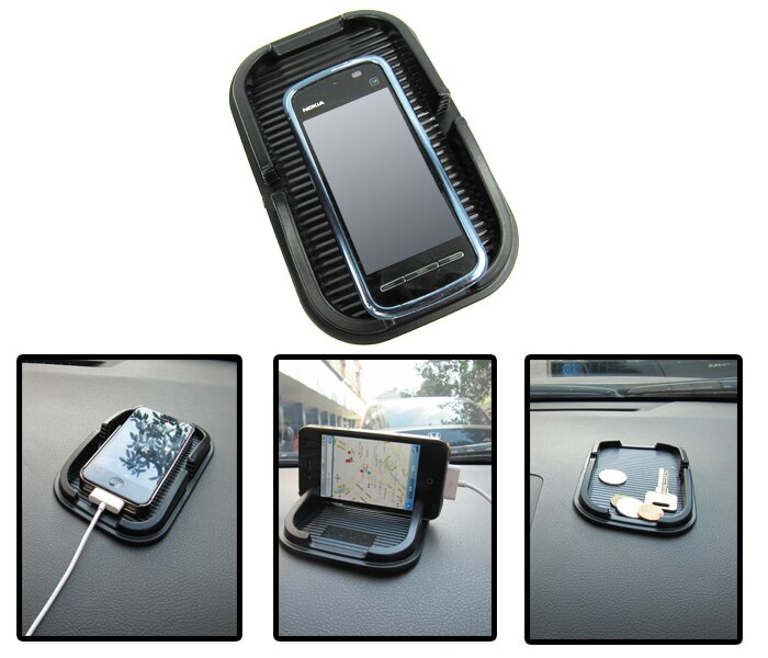 Multi-functionele Auto Anti Slip pad Rubber Mobile Sticky stok Dashboard Telefoon Shelf Antislip Mat Voor GPS MP3