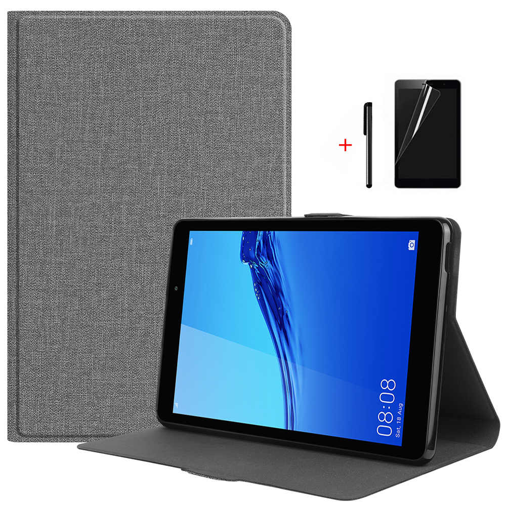Ibuyiwin magnetische hoes voor huawei matepad  t8 kobe 2-l03/l09 8.0 inch tablet funda capa hoes + gratis film + touchpen