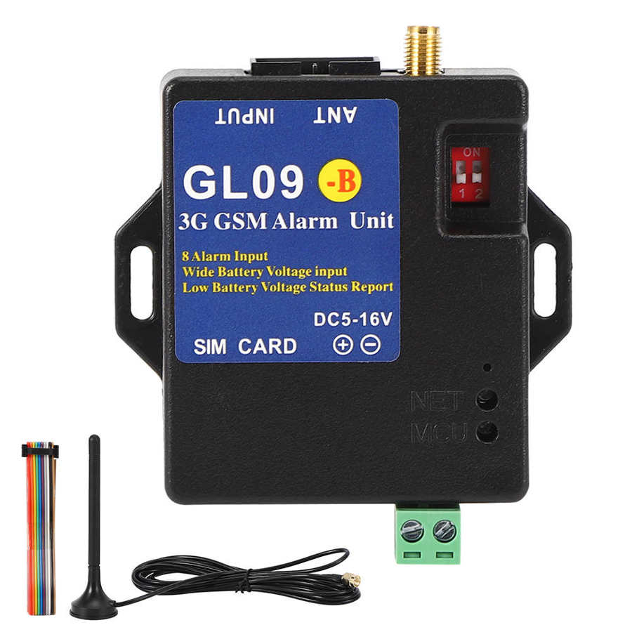 GSM Alarm System 8-input 3G Wireless Alert Module GSM Alarm System Support UMTS /GSM/EDGE Frenquency for Android for IOS APP