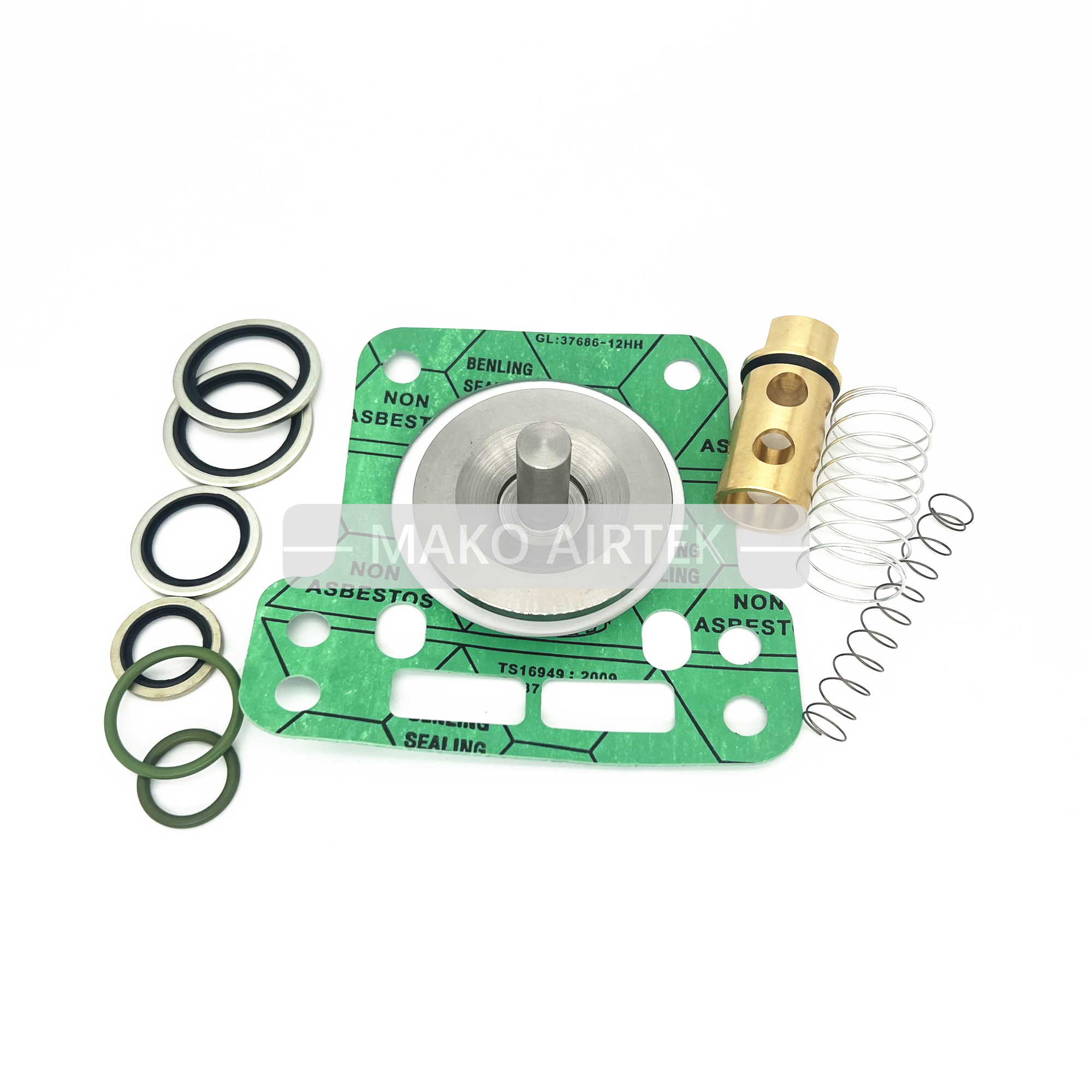 2901021702 2901021704 Oil Stop Valve & Check Valve Kit Fits Atlas Copco Air Compressor