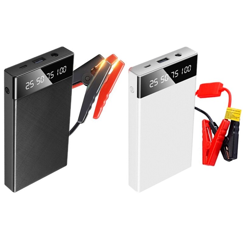 Vehicle Jump Starter 10000mAh 12V Multipurpose USB Interface Power Bank for Car Cellphone Computers