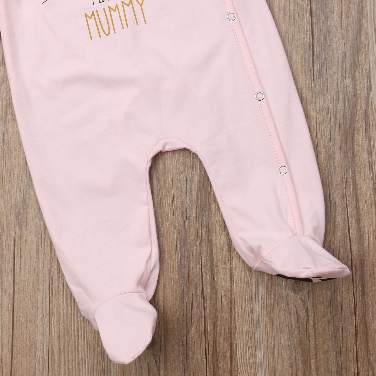 Pyjama de nuit pour bébé, vêtements d'automne pour bébés, mignon ours, pieds pour bébés, papa maman, grandit, en coton doux