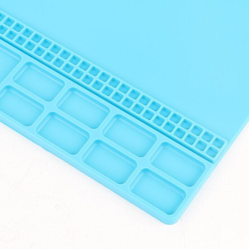 Heat-resistant Silicone Pad Desk Mat PCB BGA Soldering Repair Platform Heat Insulation For TS100 907 936 Electric Soldering Iro