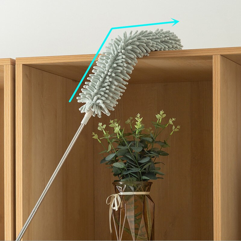 Extended 2.5 M Version Of The Telescopic Chenille Dust Duster Removable Wash Roof Ceiling Cleaning