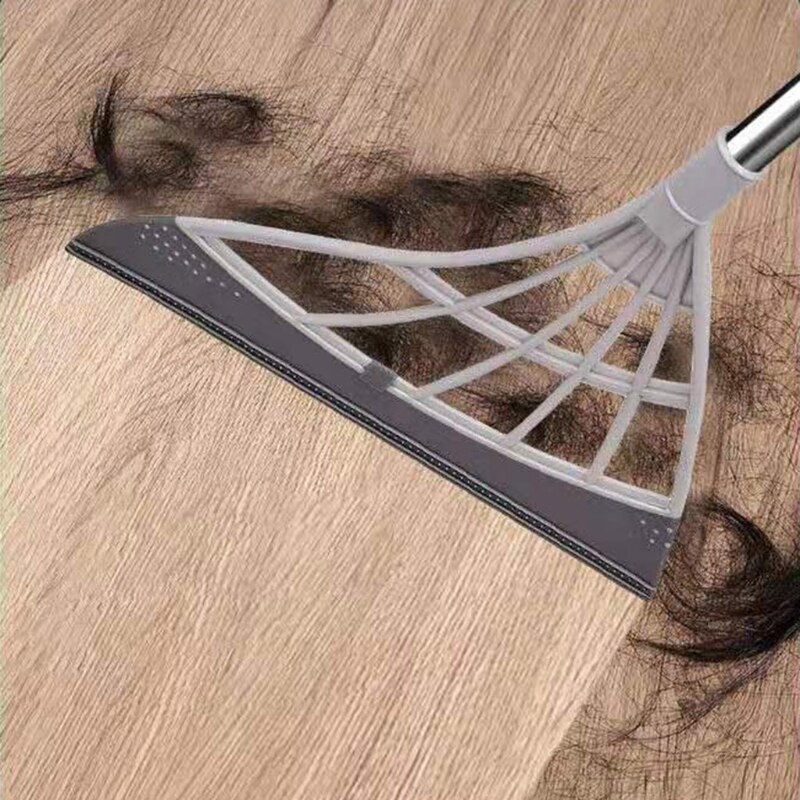 1 Pcs Multifunctionele Magic Bezem 2-In-1 Veegmachine Droog De Vloer En Verwijder Vuil Hangable Handvat Voor Home Office