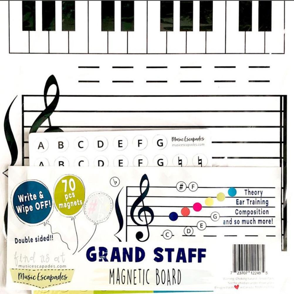 Magnetic Dry-Erase Board Note Reading Borad for Music Lessons Piano Teacher Music Classroom Music Teacher Teaching Music